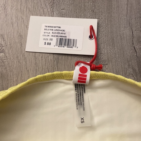 Solid & Striped Bikini Bottom - Picture 3 of 4